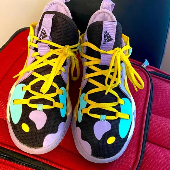 adidas | Shoes | James Harden Adidas Bounce Multicolored Art  display picture 2